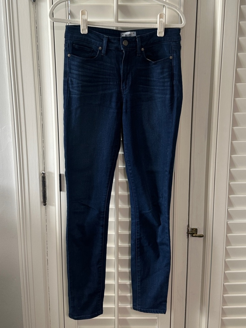 PAIGE “Hoxton Ultra Skinny” Indigo Skinny Jeans